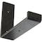 Ekena Millwork Steel Hanging Shelf Bracket, Antiqued Pewter 2"W x 8"D x 6"H BKTM02X08X06HSAPW - alternate 1